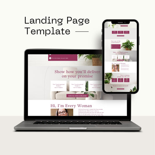 Landing Page Template
